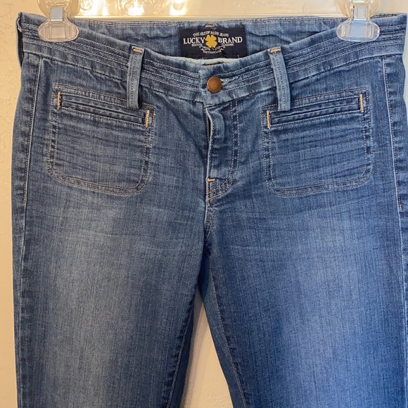 Lucky Brand Charlie Flare Wide Leg Jeans - Picture 2 of 8